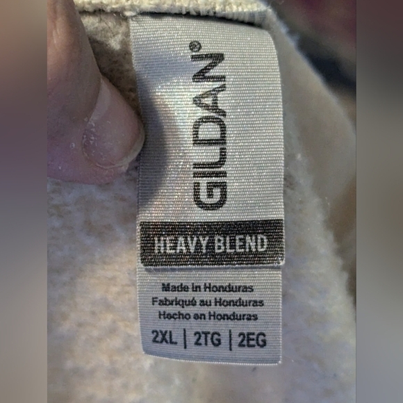 crew neck sweatshirt for women size 2X by Gildan Isaiah 40:31 We Rise Up - Picture 4 of 4